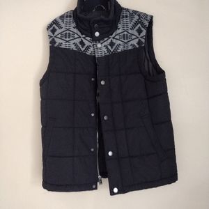 Pendleton puffer jacket vest